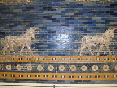 Part of the Ishtar Gate.